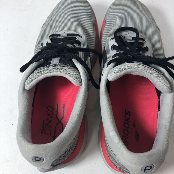 Brooks Sneakers Womens Size 9 B Pureflow 7 1202621B078 Gray Running Comfort G3 - Picture 7 of 11